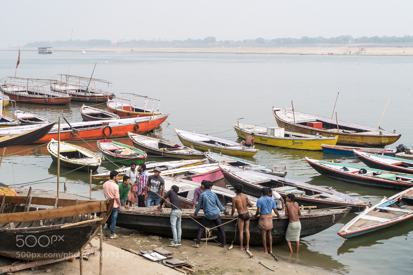 Canon PowerShot G7 X Mark II sample photo. Boats in ganga at photography