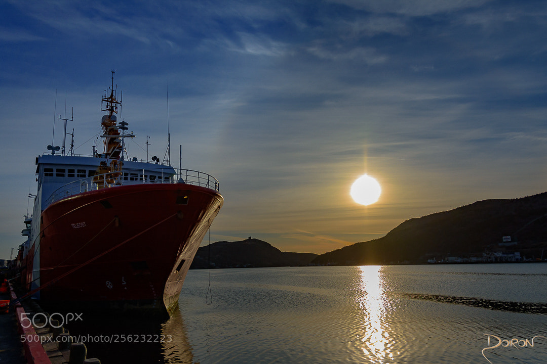 Nikon D7200 sample photo. Sunrise in st. john's photography