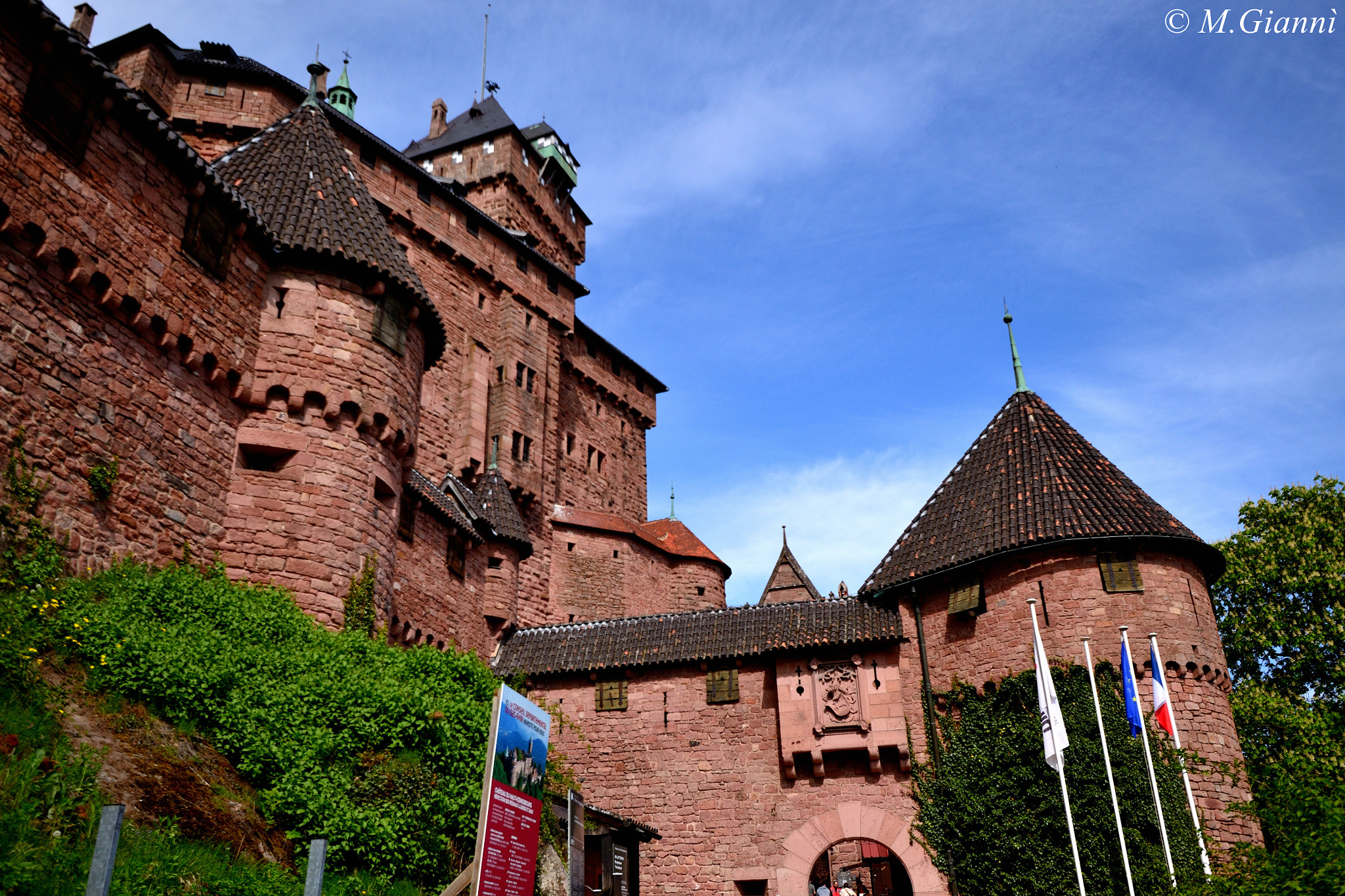 Nikon D3100 + Sigma 10-20mm F3.5 EX DC HSM sample photo. Château du haut-kœnigsbourg photography