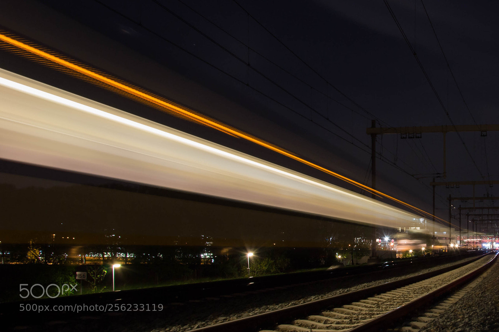 Nikon D3100 sample photo. Train in the dark! photography