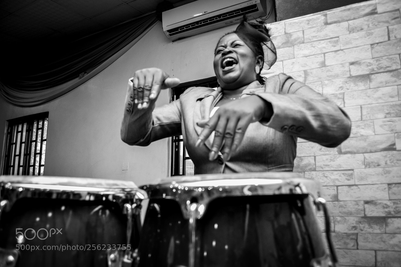 Nikon D5300 sample photo. Drummer girl photography