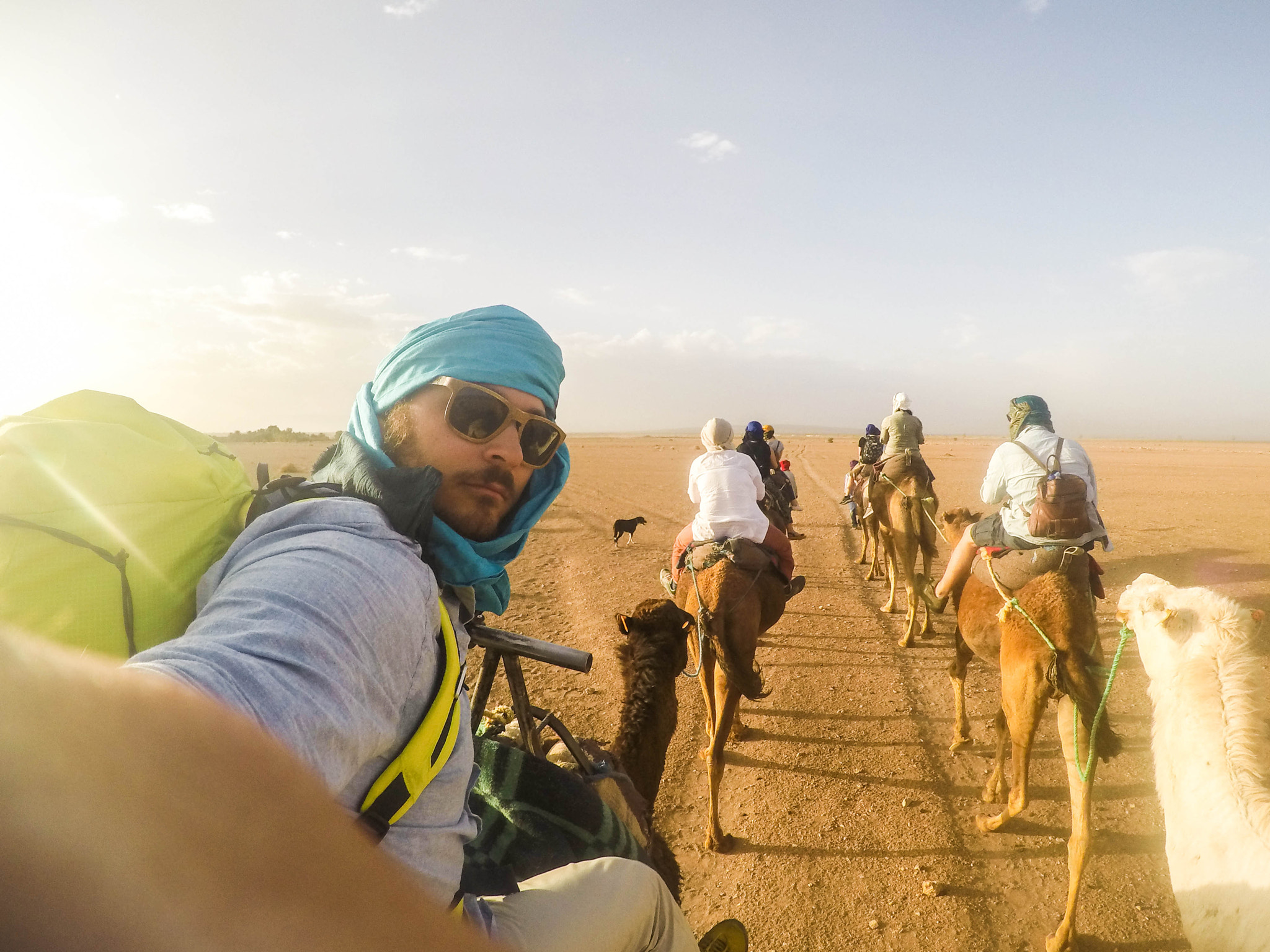 GoPro HERO4 Black sample photo. Run camel run photography