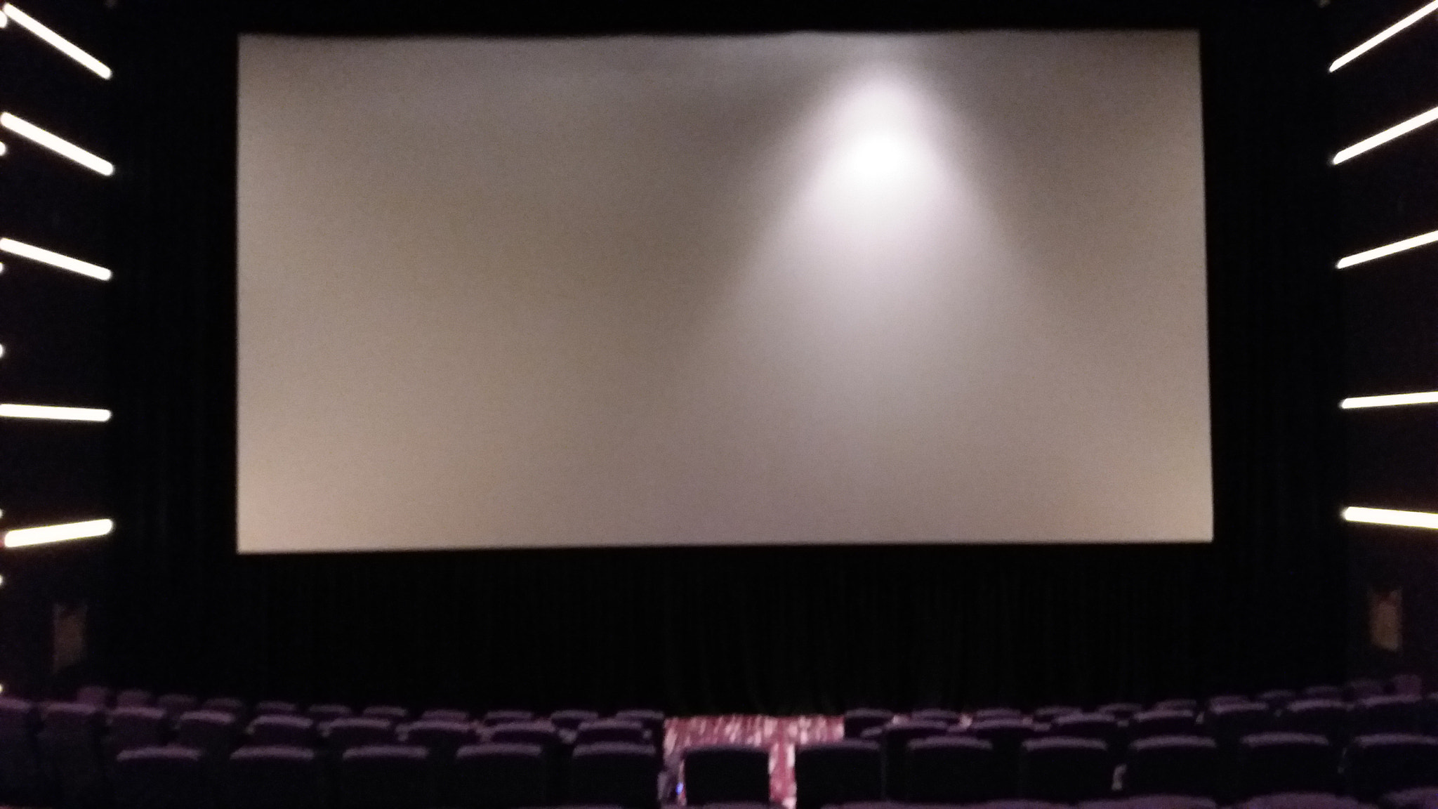 Samsung Galaxy A9 Pro sample photo. Empty cinema photography