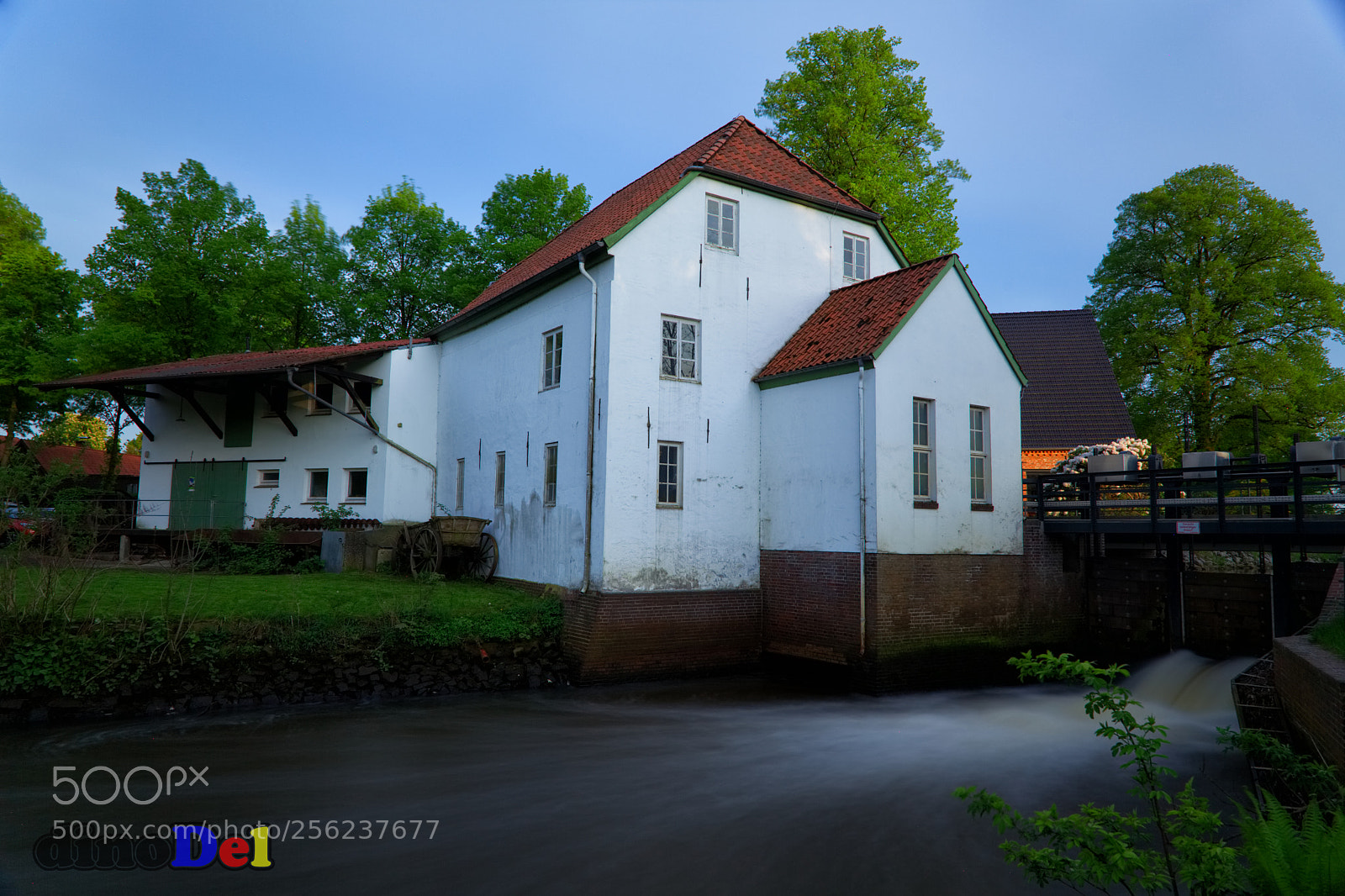 Canon EOS 5D Mark II sample photo. Watermill delmenhorsthasbergen photography
