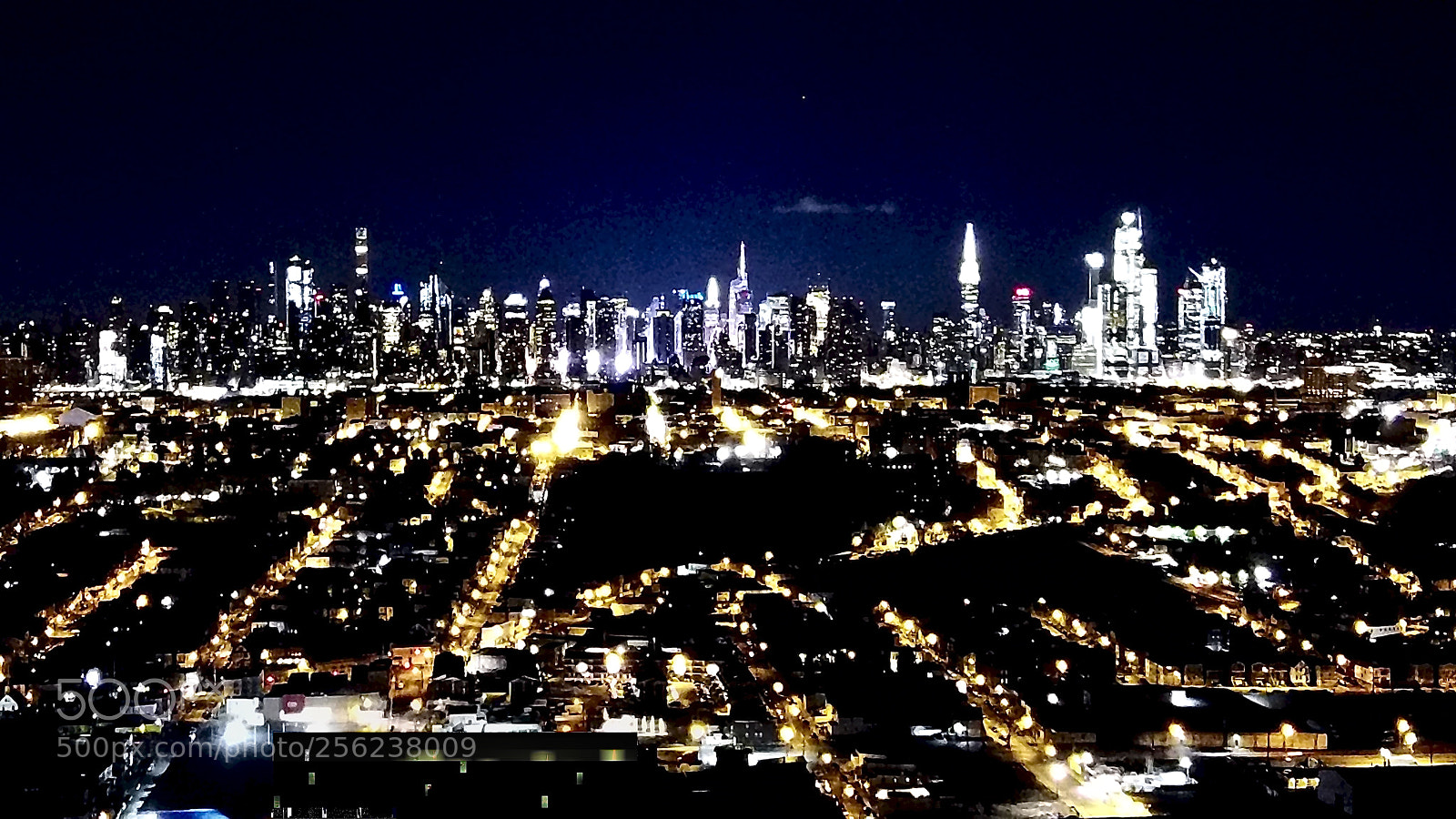 DJI FC220 sample photo. Distant city photography
