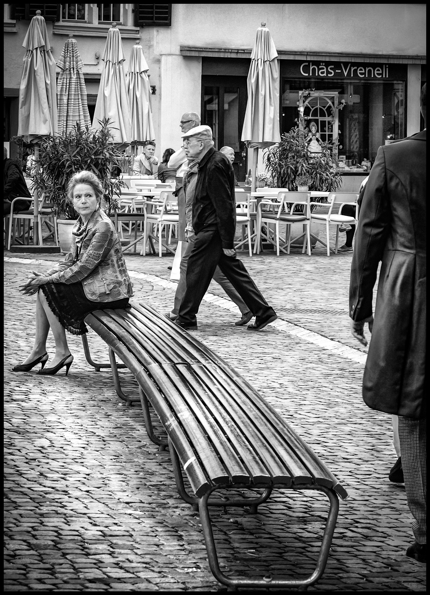 Leica CL sample photo. An elegant glance.... photography