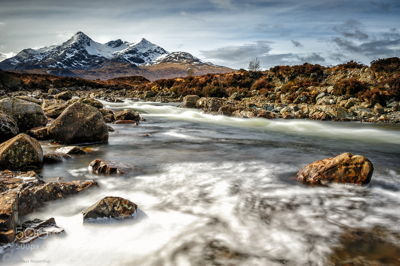 Nikon D700 sample photo. Sligachan river photography