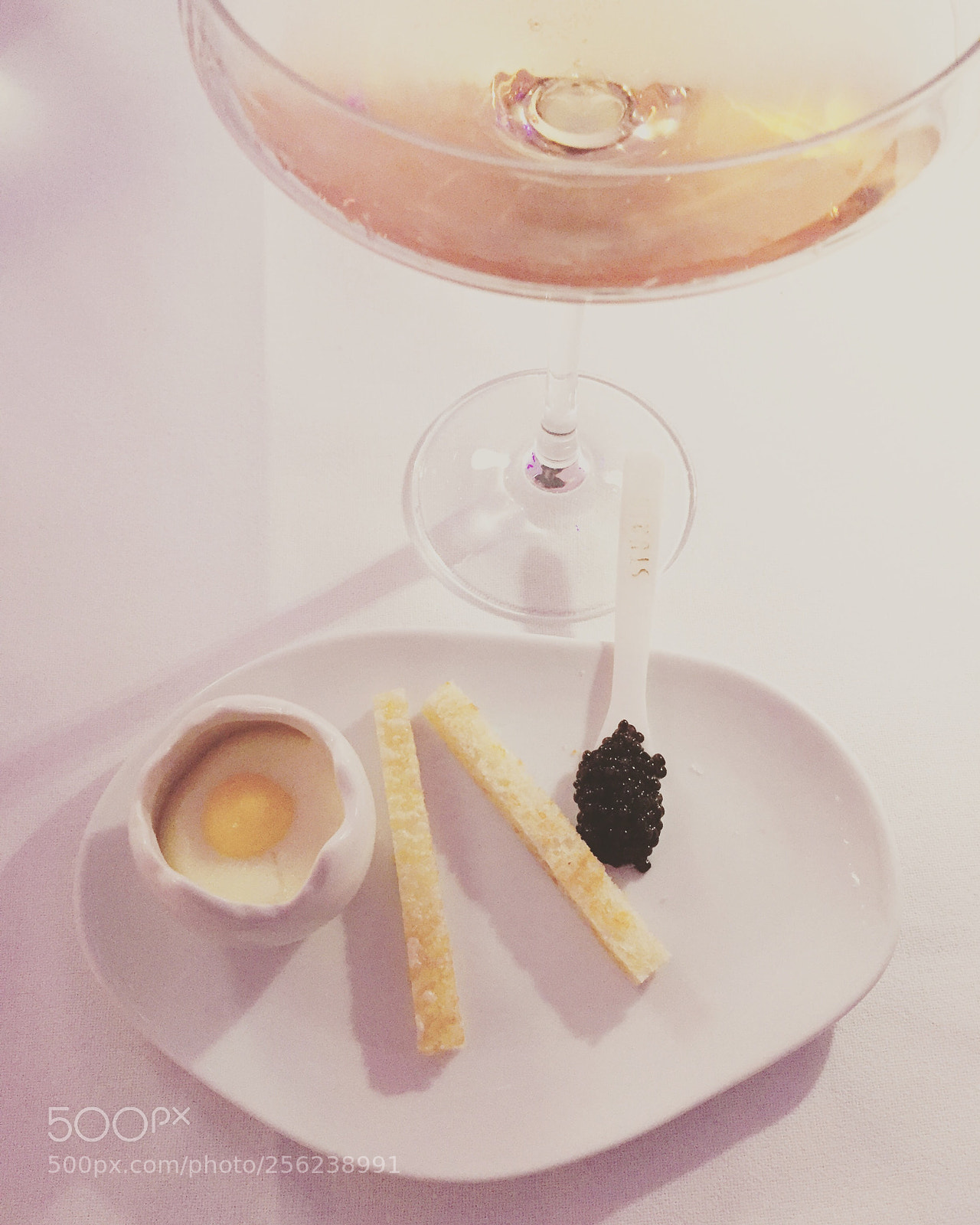 Apple iPhone 6 sample photo. Caviar and bubbly photography