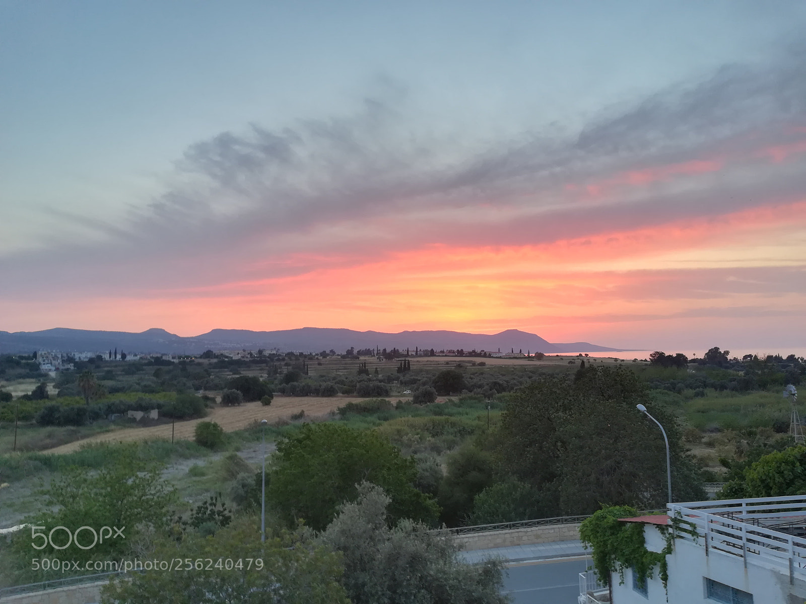 HUAWEI PRA-LX1 sample photo. Sunset, polis, cyprus photography