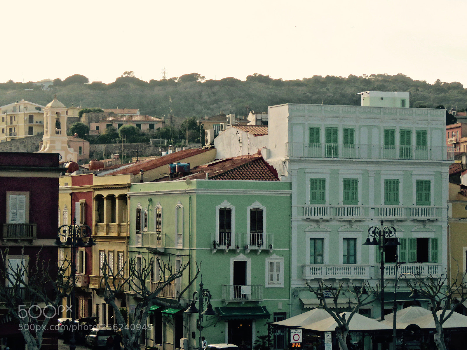Canon PowerShot SX60 HS sample photo. Carloforte vista dalla barca photography