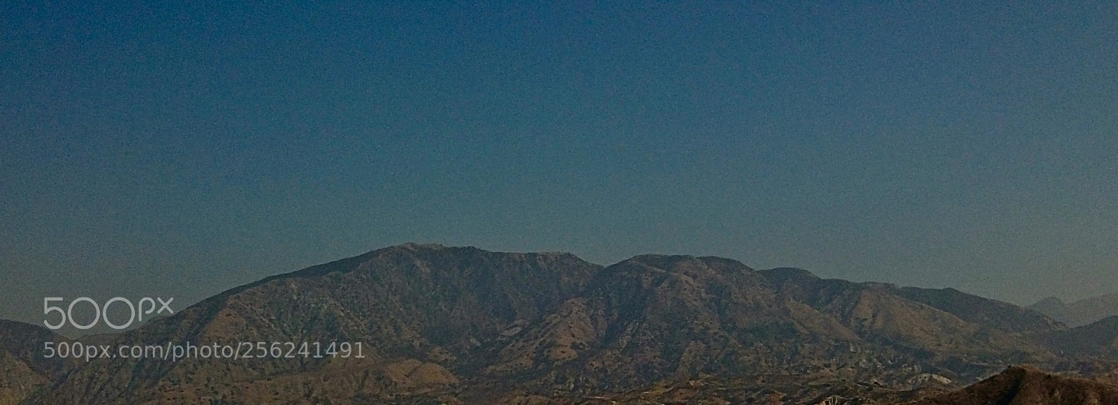 DJI FC220 sample photo. Lone mountain photography