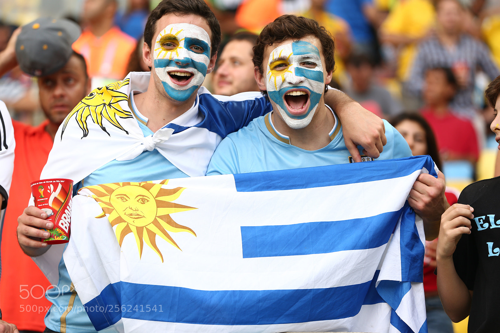 Canon EOS-1D X sample photo. Uruguay fans photography