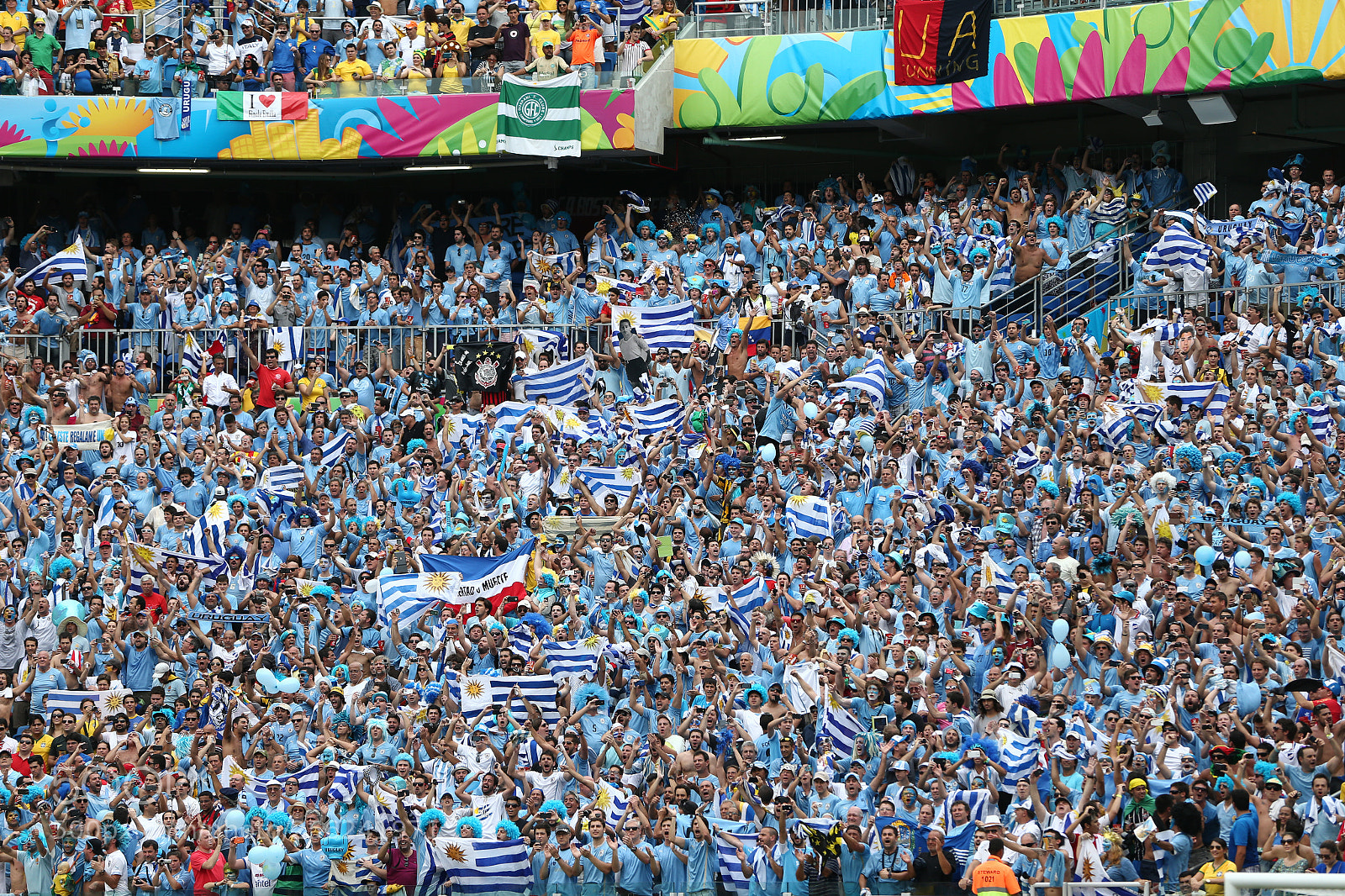 Canon EOS-1D X sample photo. Uruguay fans photography