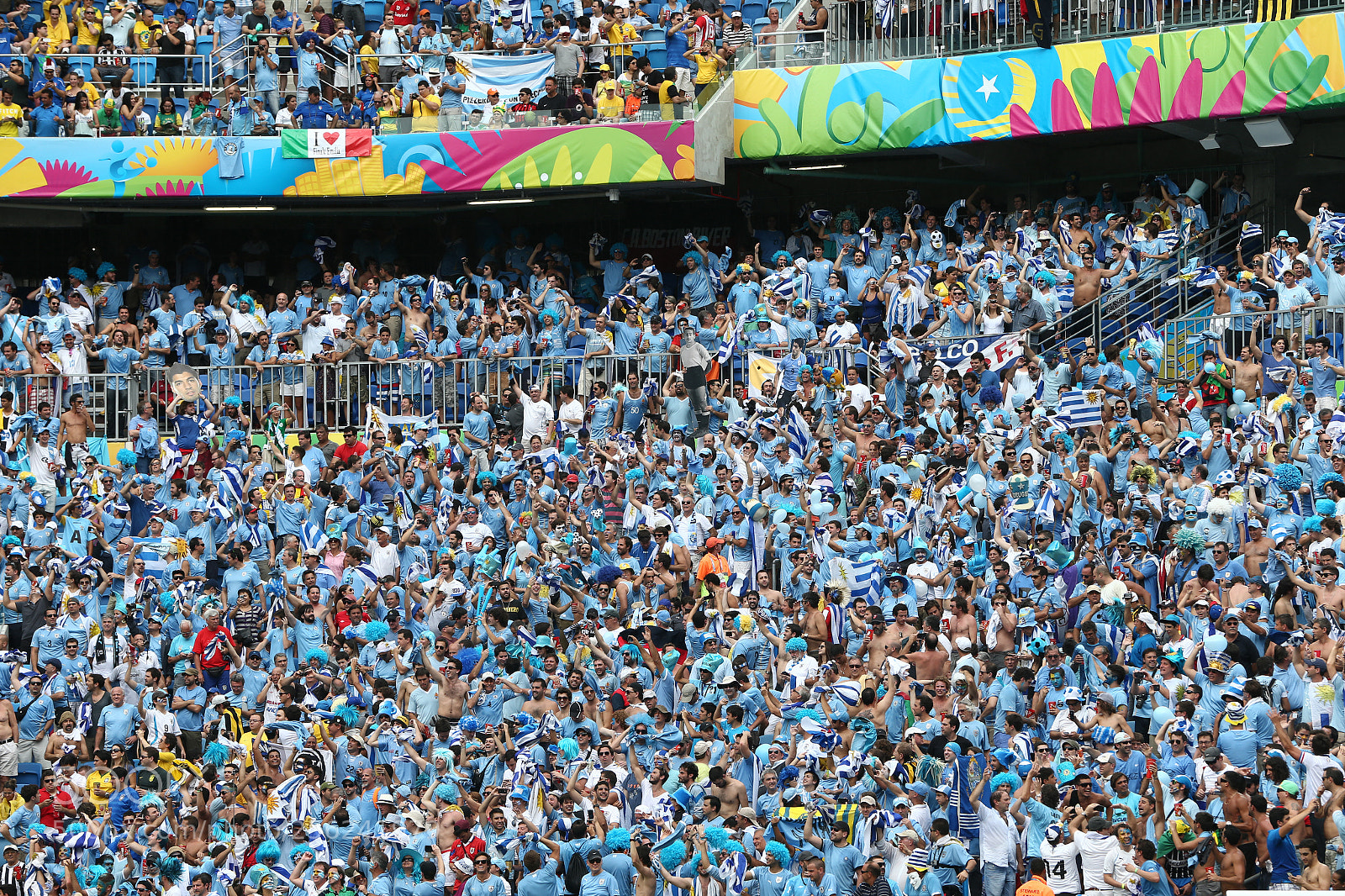 Canon EOS-1D X sample photo. Uruguay fans photography