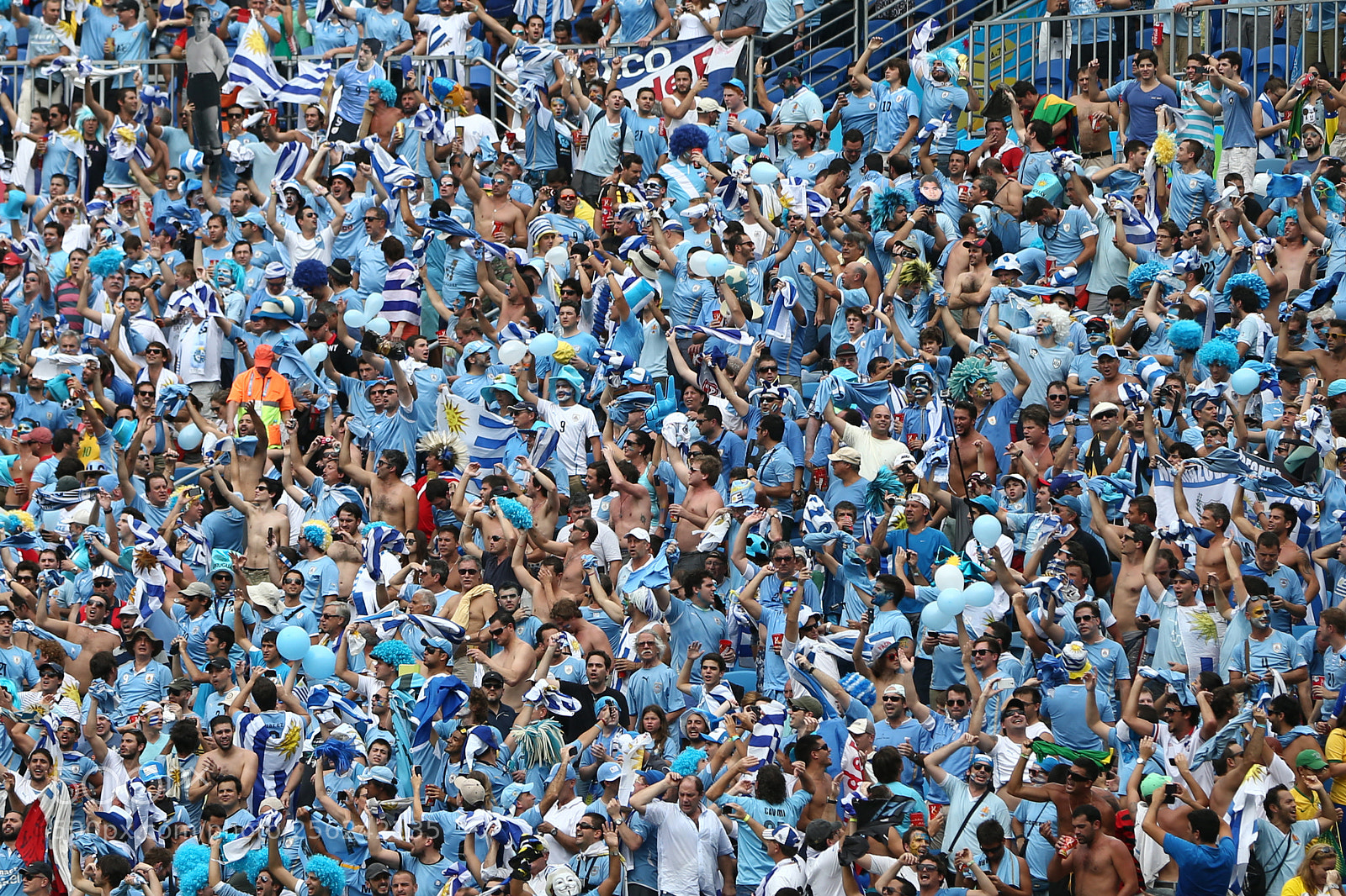 Canon EOS-1D X sample photo. Uruguay fans photography