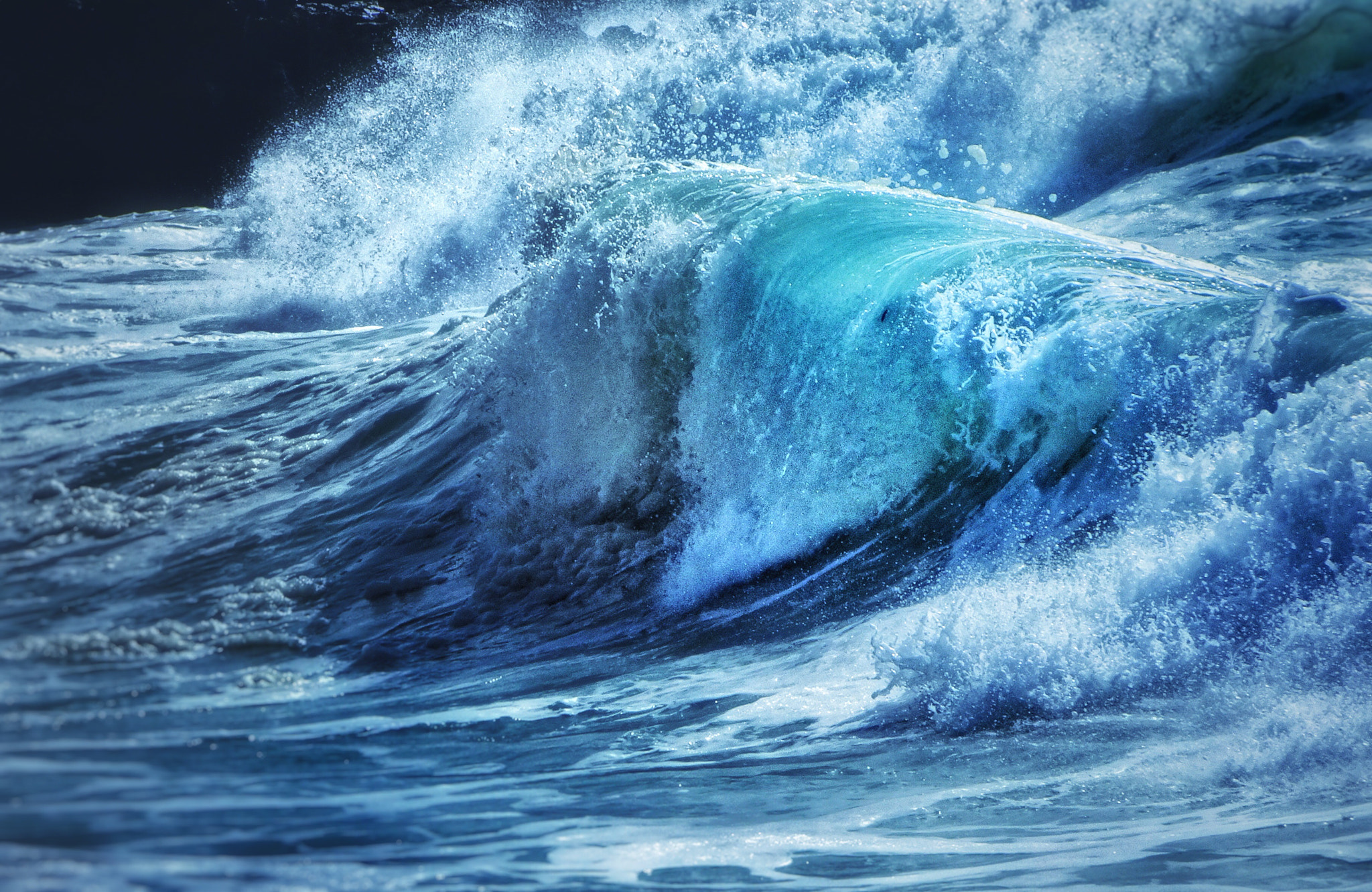 Sony DSC-HX90 sample photo. Random wave photography