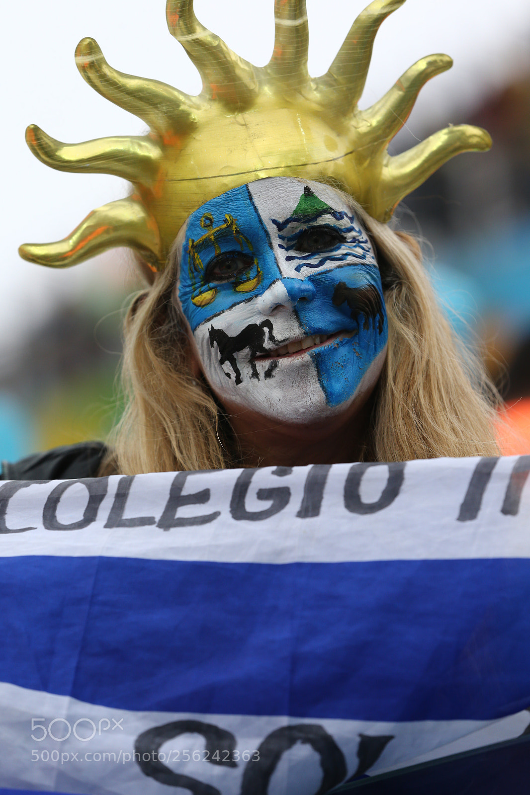 Canon EOS-1D X sample photo. Uruguay fans photography