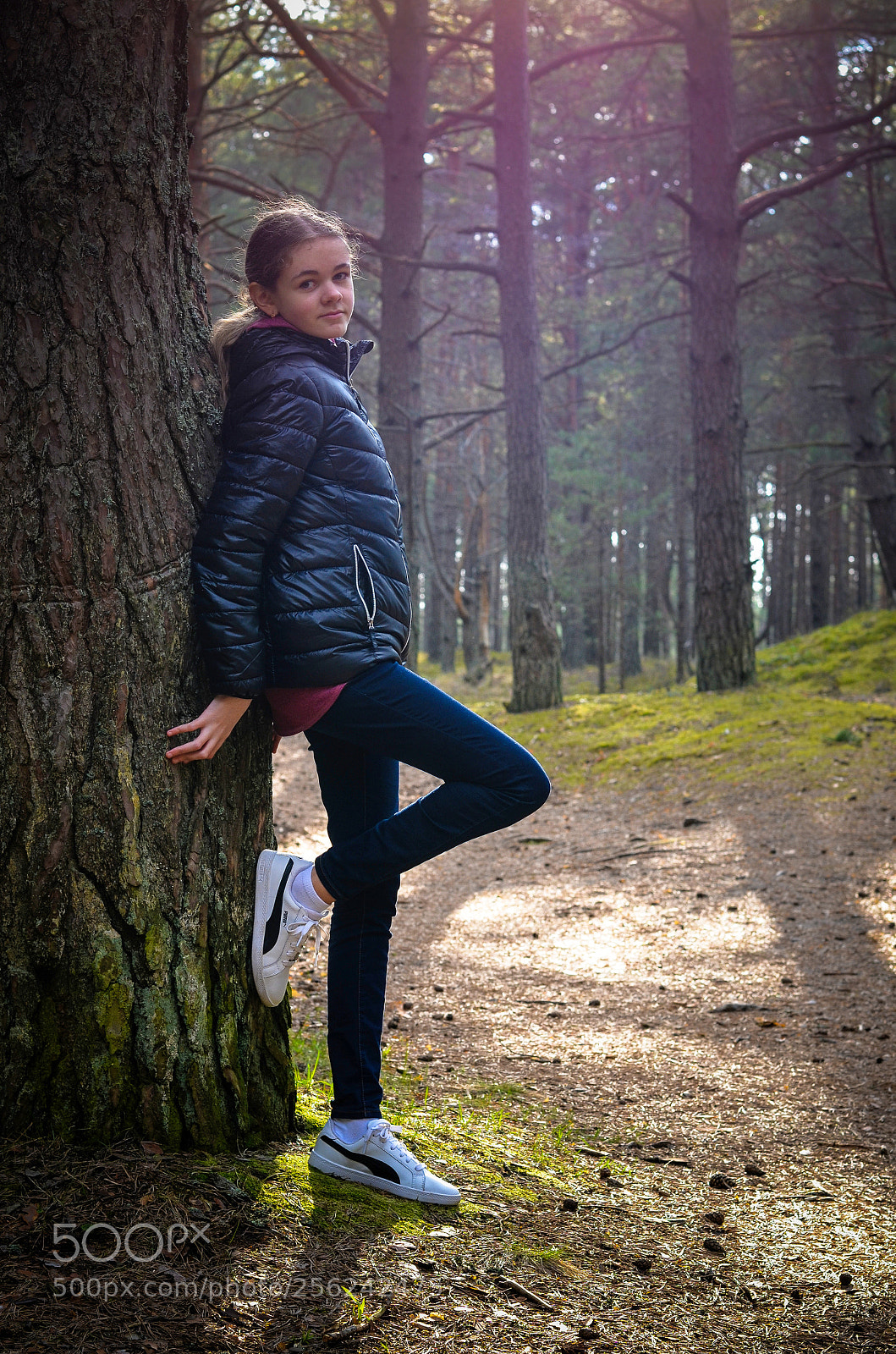 Nikon D5100 sample photo. The girl at the photography