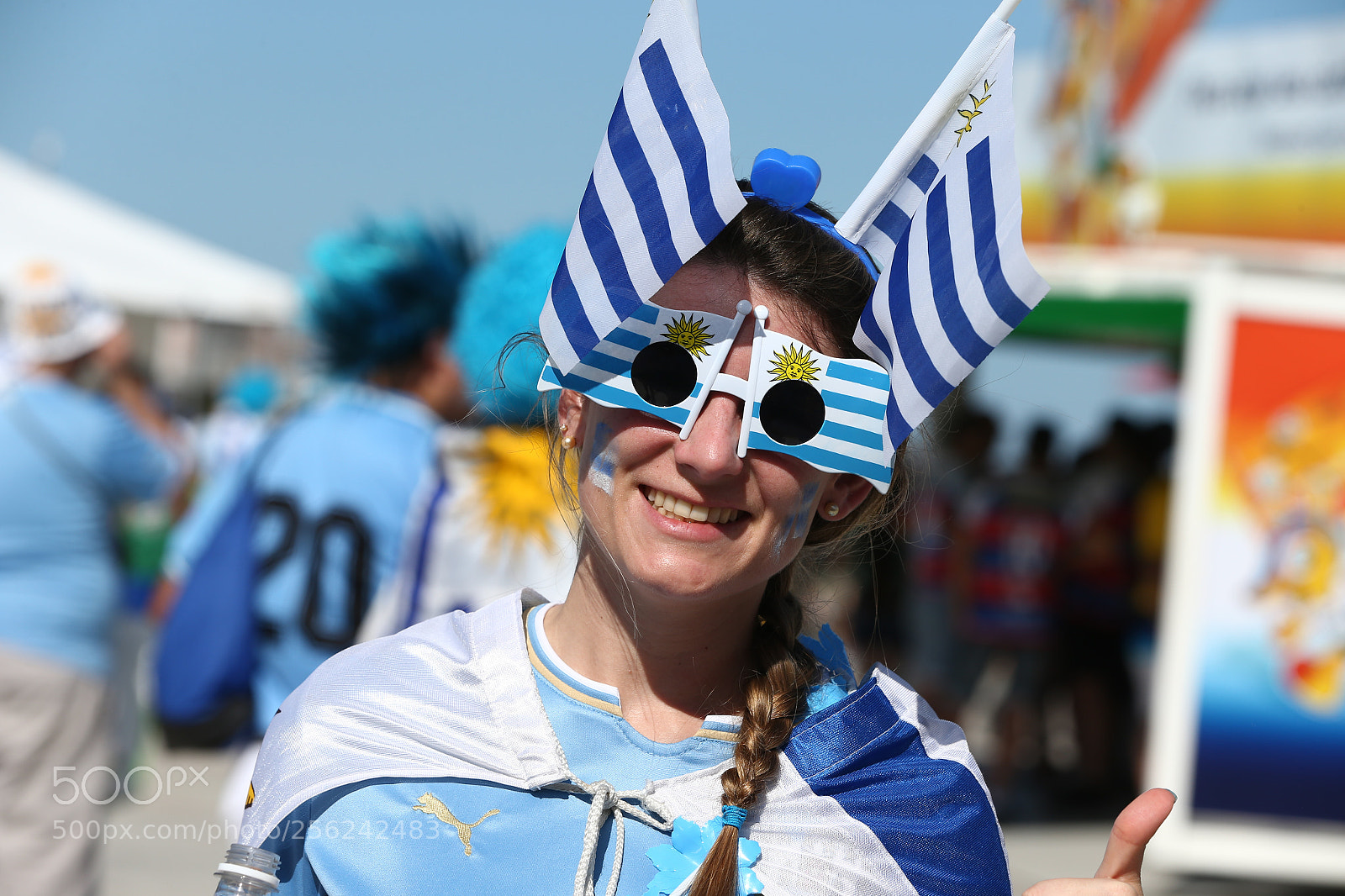 Canon EOS-1D X sample photo. Uruguay fans photography