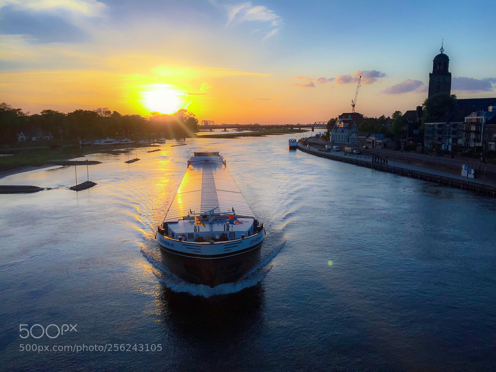 Apple iPhone 6 sample photo. Deventer sunset photography