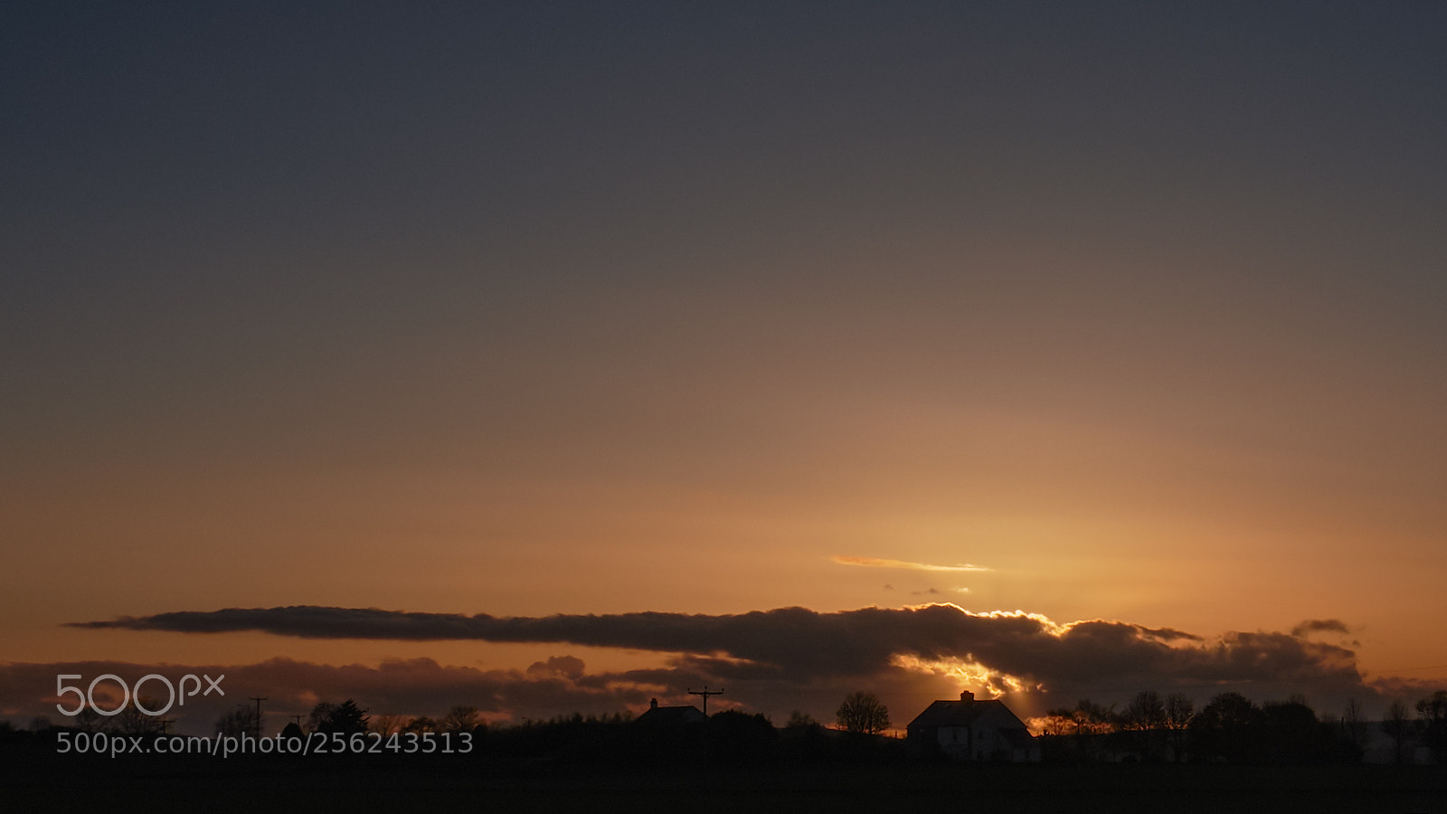 Fujifilm X-H1 sample photo. Farmland sunset photography