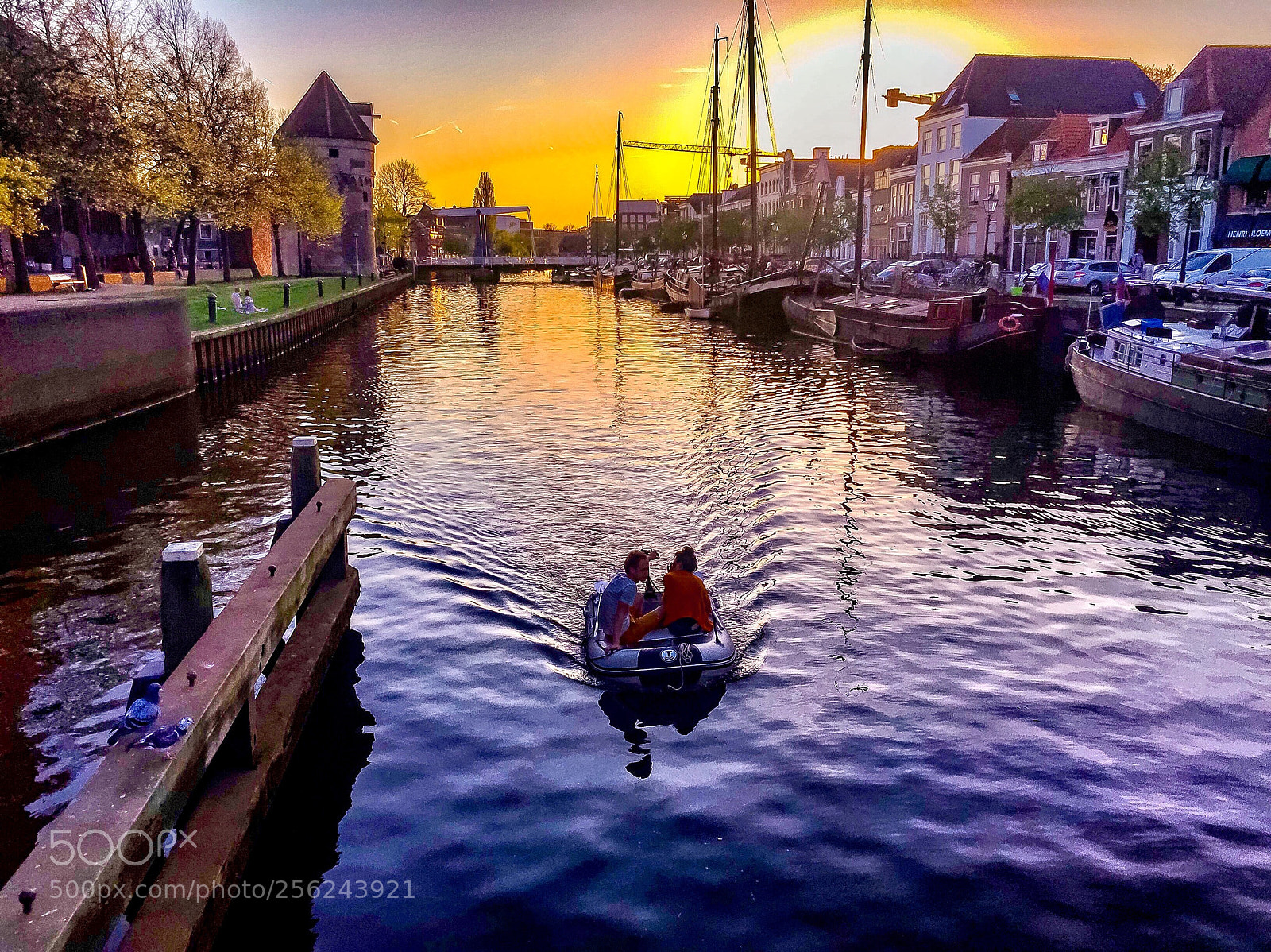 Apple iPhone 6 sample photo. Zwolle sunset photography