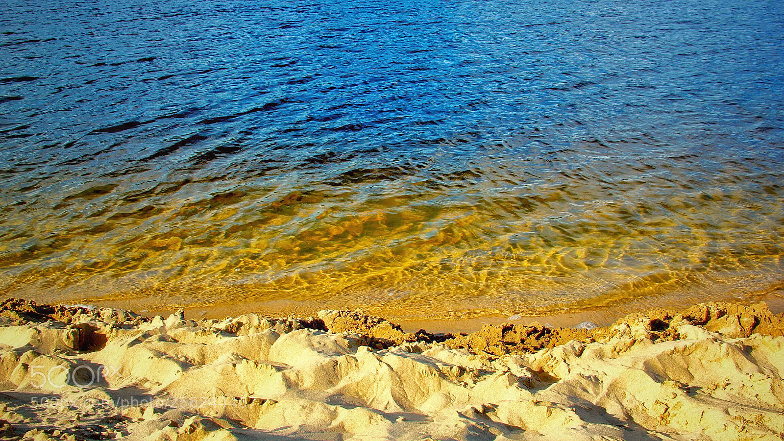 Canon EOS 60D sample photo. When water meets sand. photography