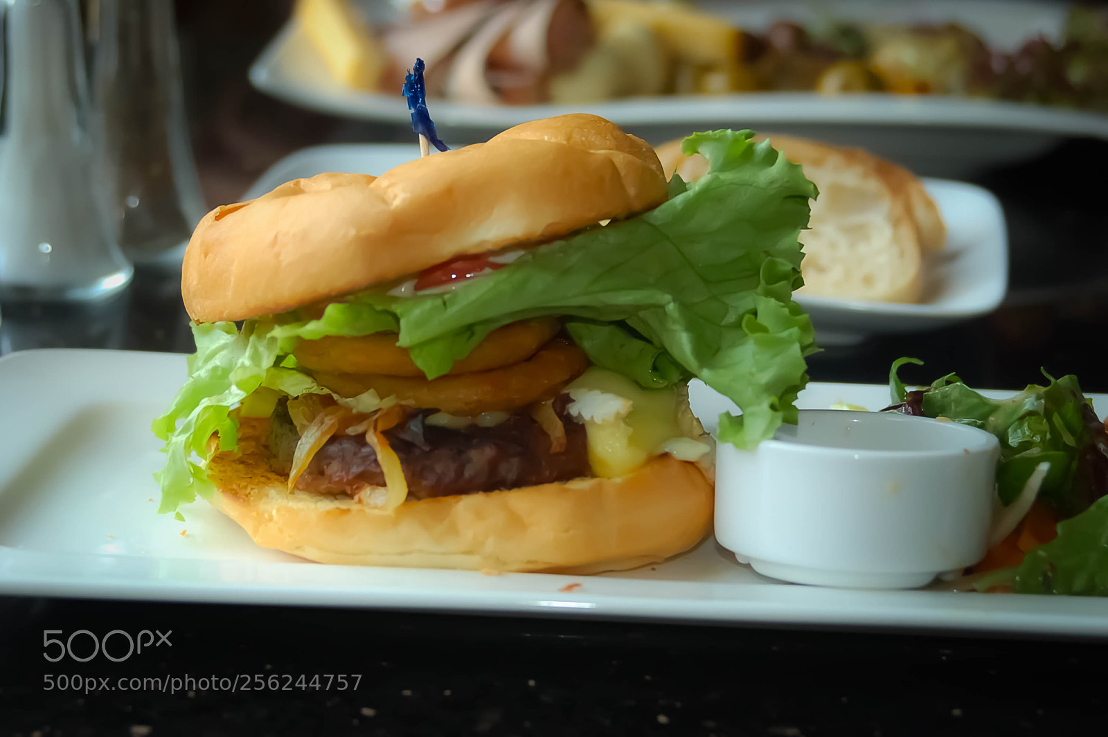 Nikon D50 sample photo. Hamburger photography