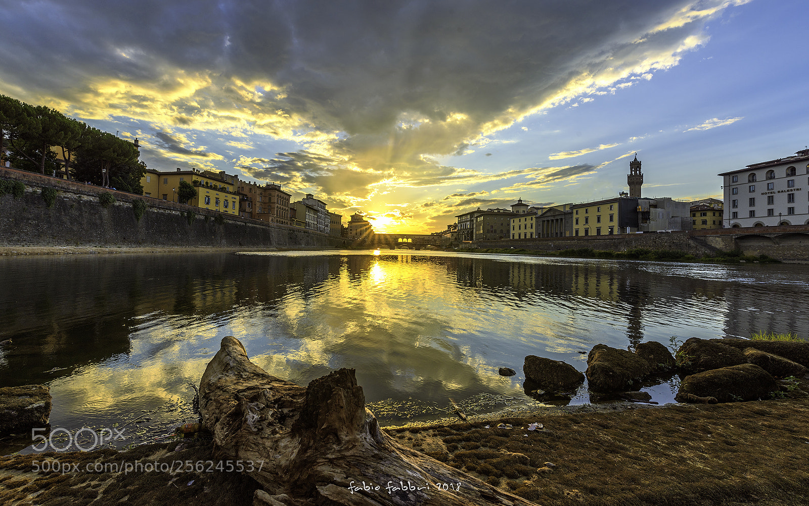 Nikon D750 sample photo. Florence sunset under the photography