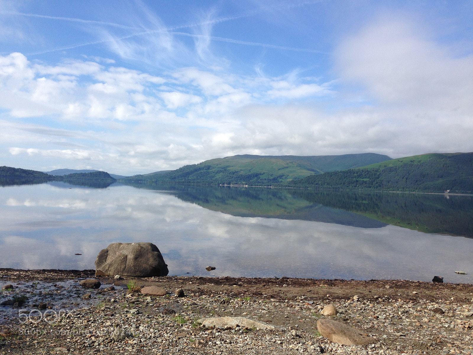 Apple iPhone 5 sample photo. Lochlomand photography