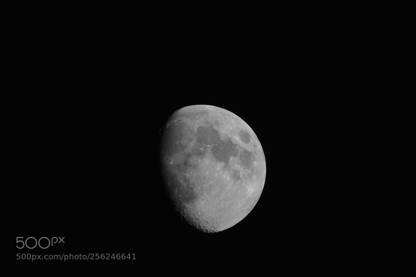 Canon PowerShot SX60 HS sample photo. Moon photography