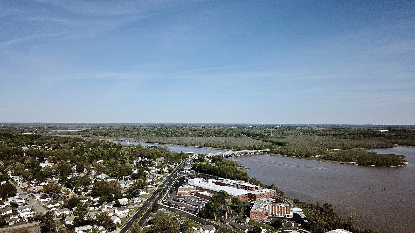 DJI FC220 sample photo. Miles away photography