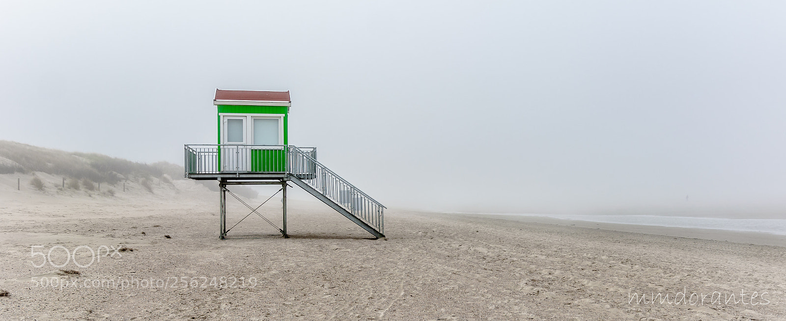 Nikon D5200 sample photo. Foggy beach photography