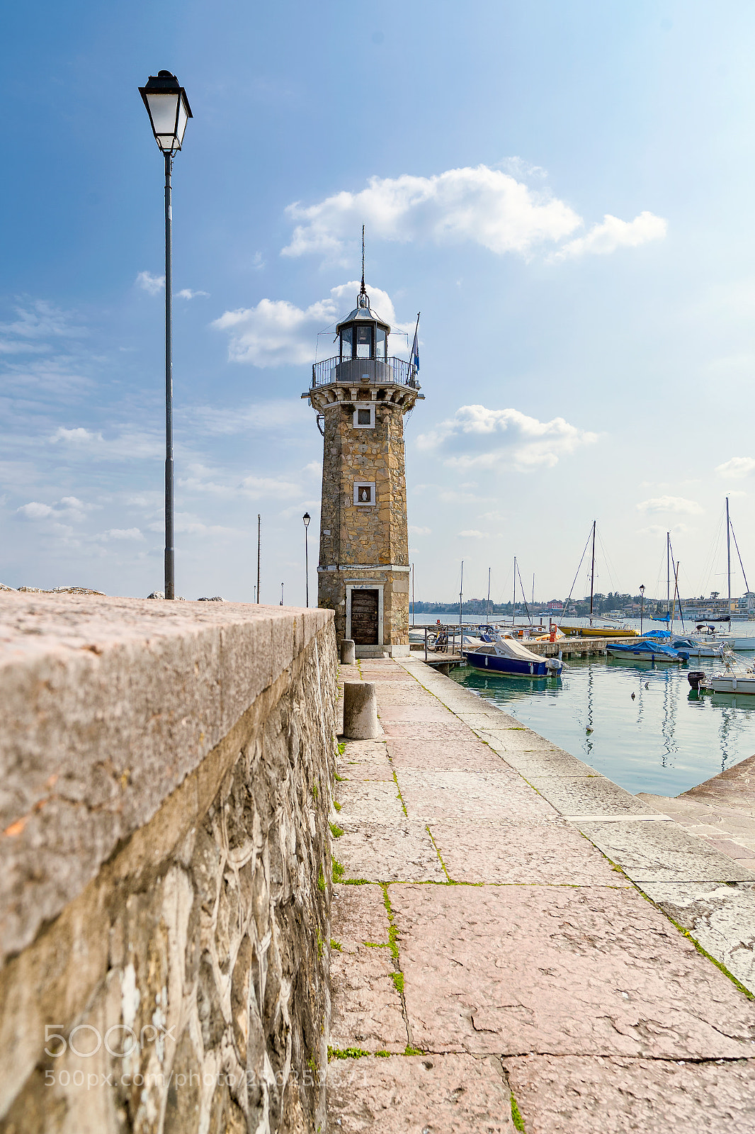 Canon EOS 5D Mark II sample photo. Lighthouse at desenzano photography
