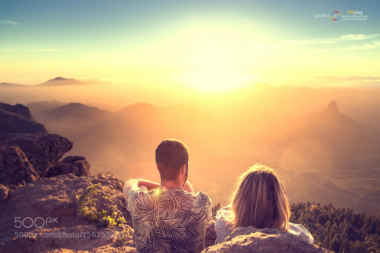 Canon EOS 6D sample photo. Atardecer con el teide photography