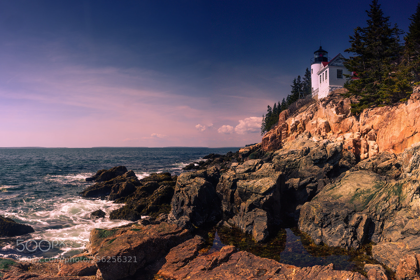 Nikon D810 sample photo. Bass harbor lighthouse photography