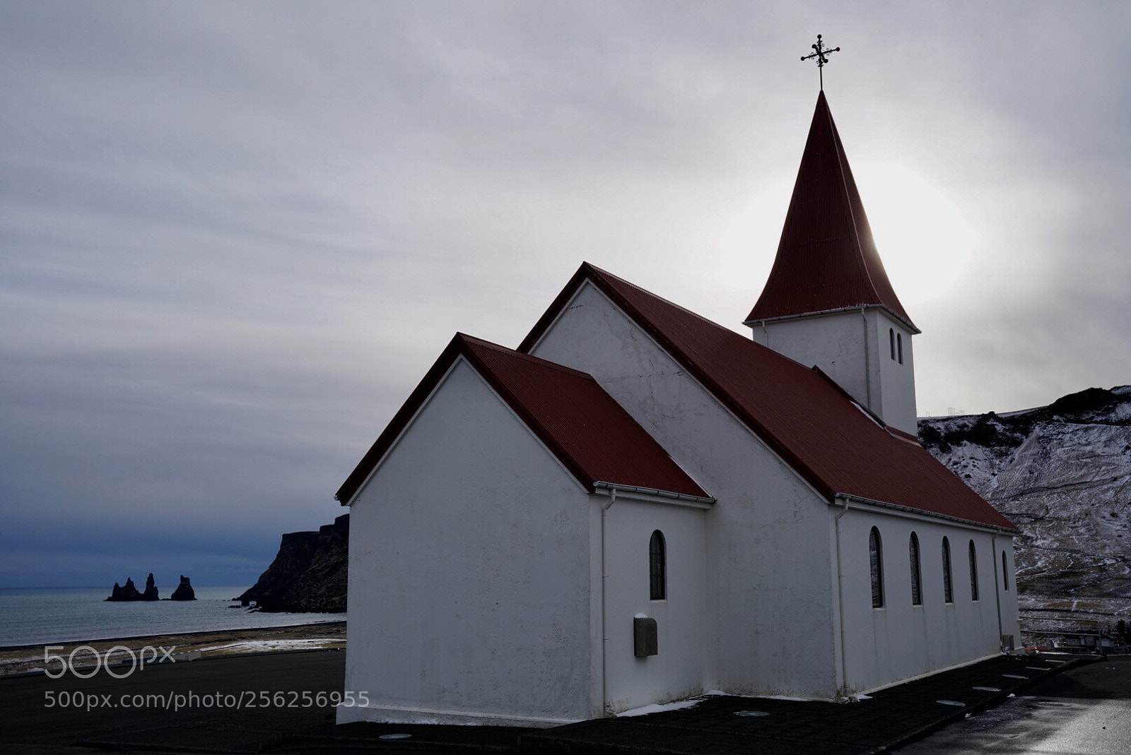 Sony a7R II sample photo. Vik church photography