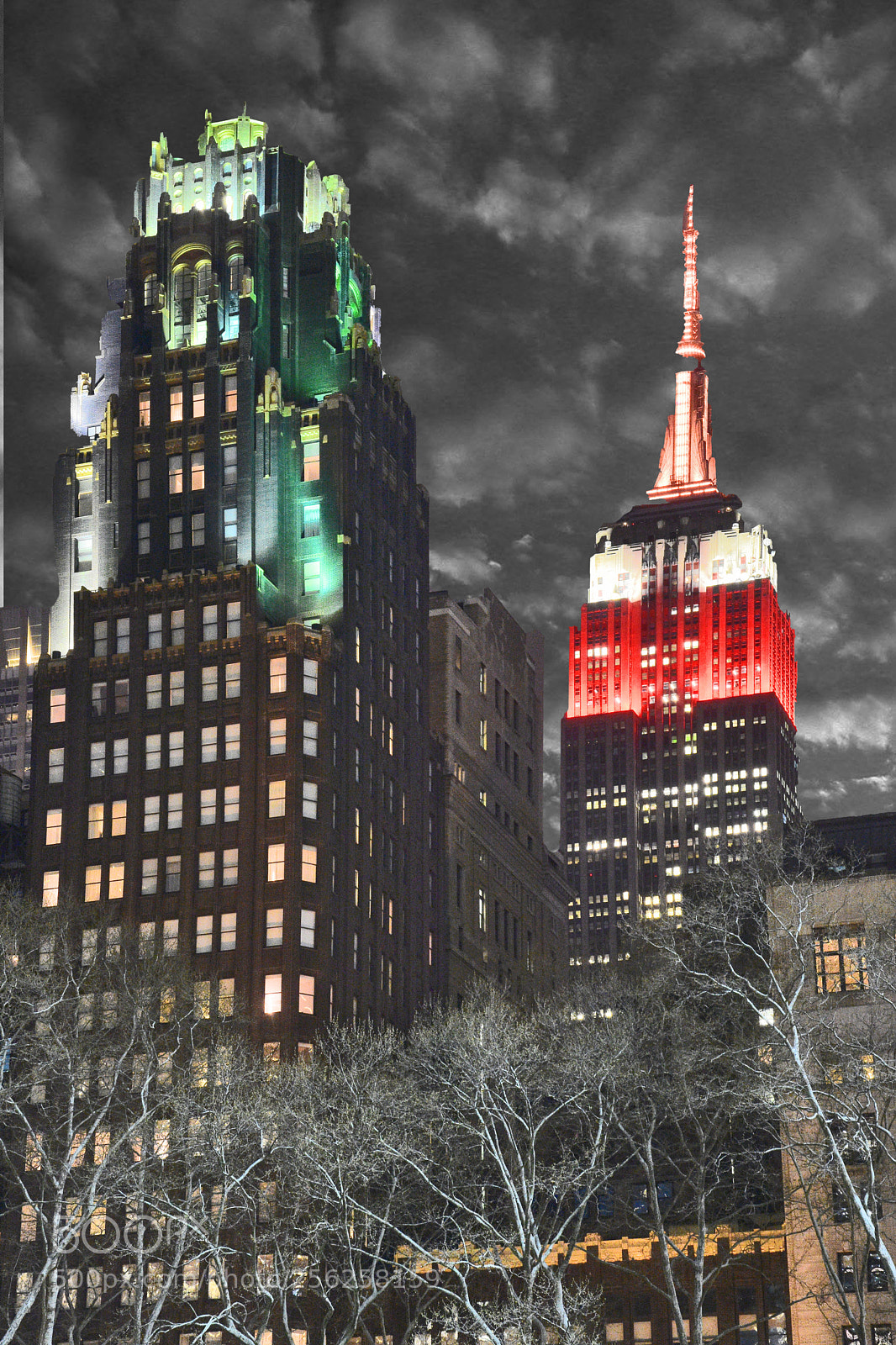 Nikon D3400 sample photo. Bryant hotel & empire state photography