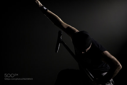Nikon D200 sample photo. Bruce iron maiden at photography