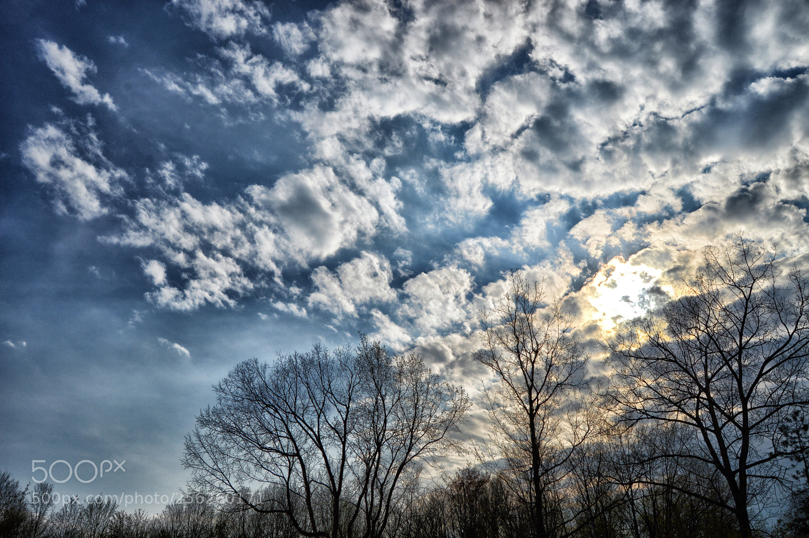 Nikon D3200 sample photo. Cotton ball sunset photography