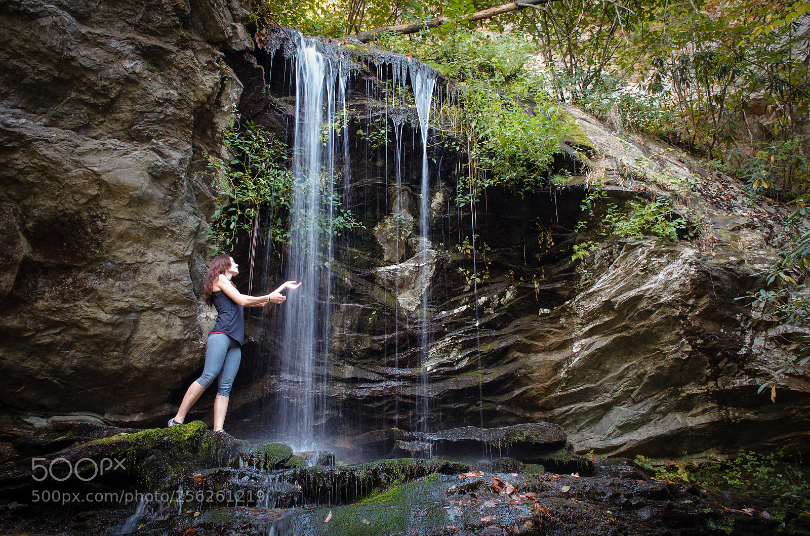 Nikon D7000 sample photo. Touching waterfalls photography