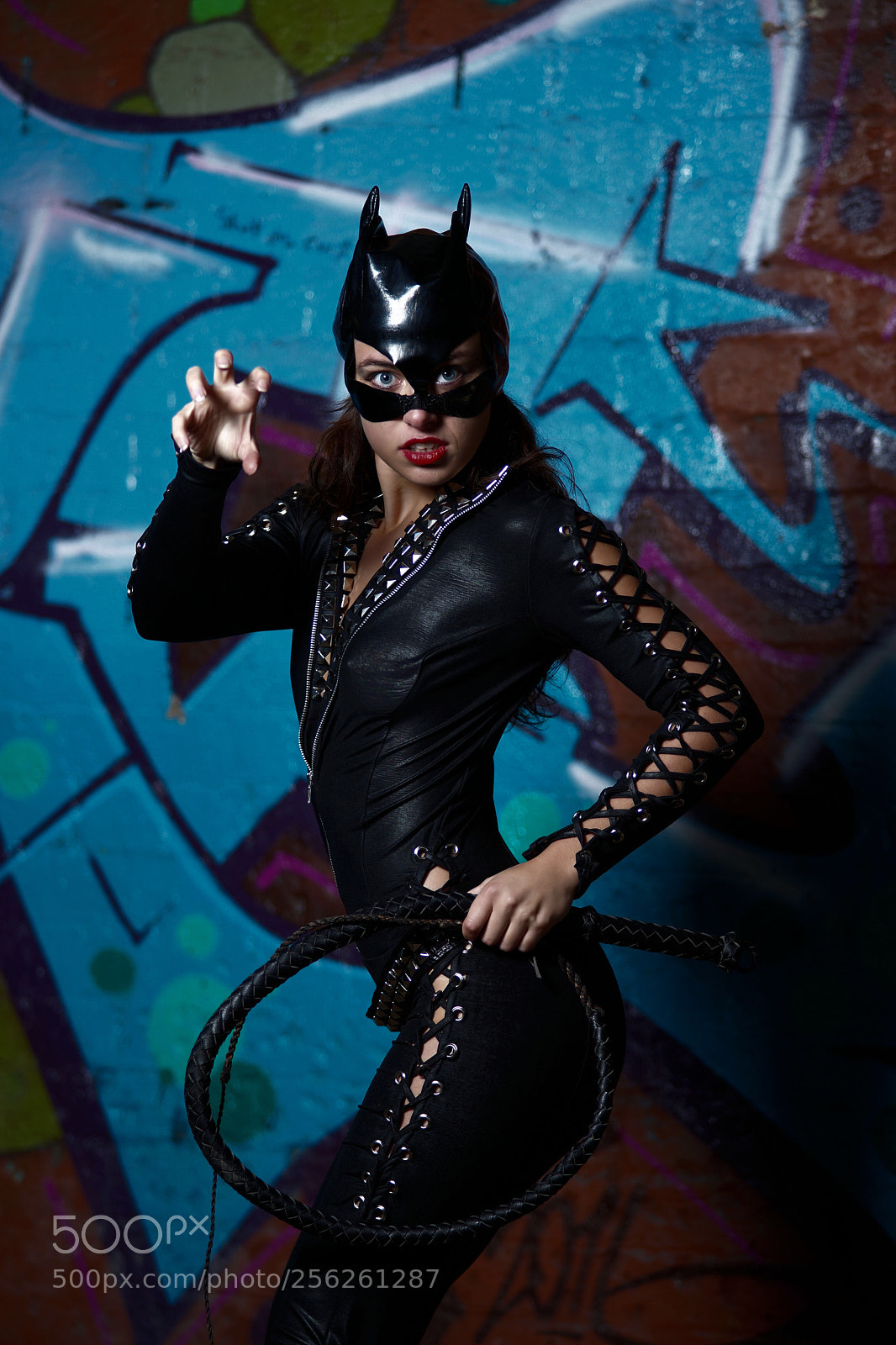 Sony a99 II sample photo. Cosplay catwoman photography