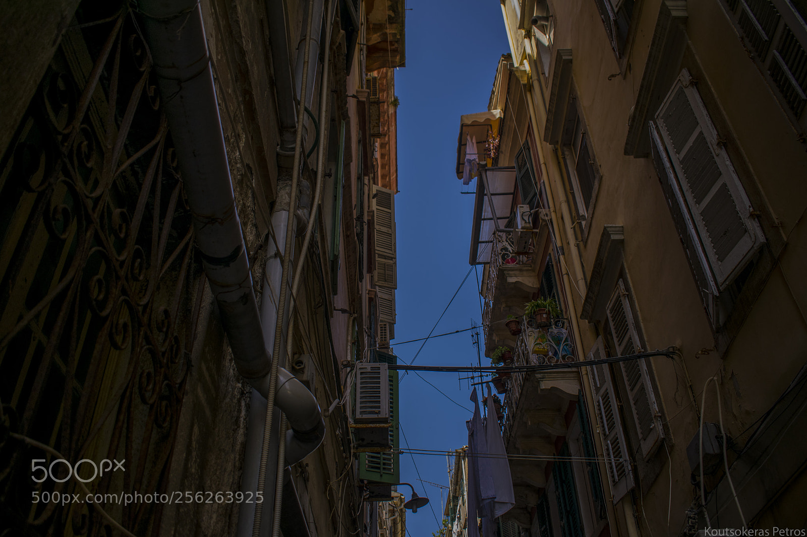 Nikon D3300 sample photo. Corfu windows photography