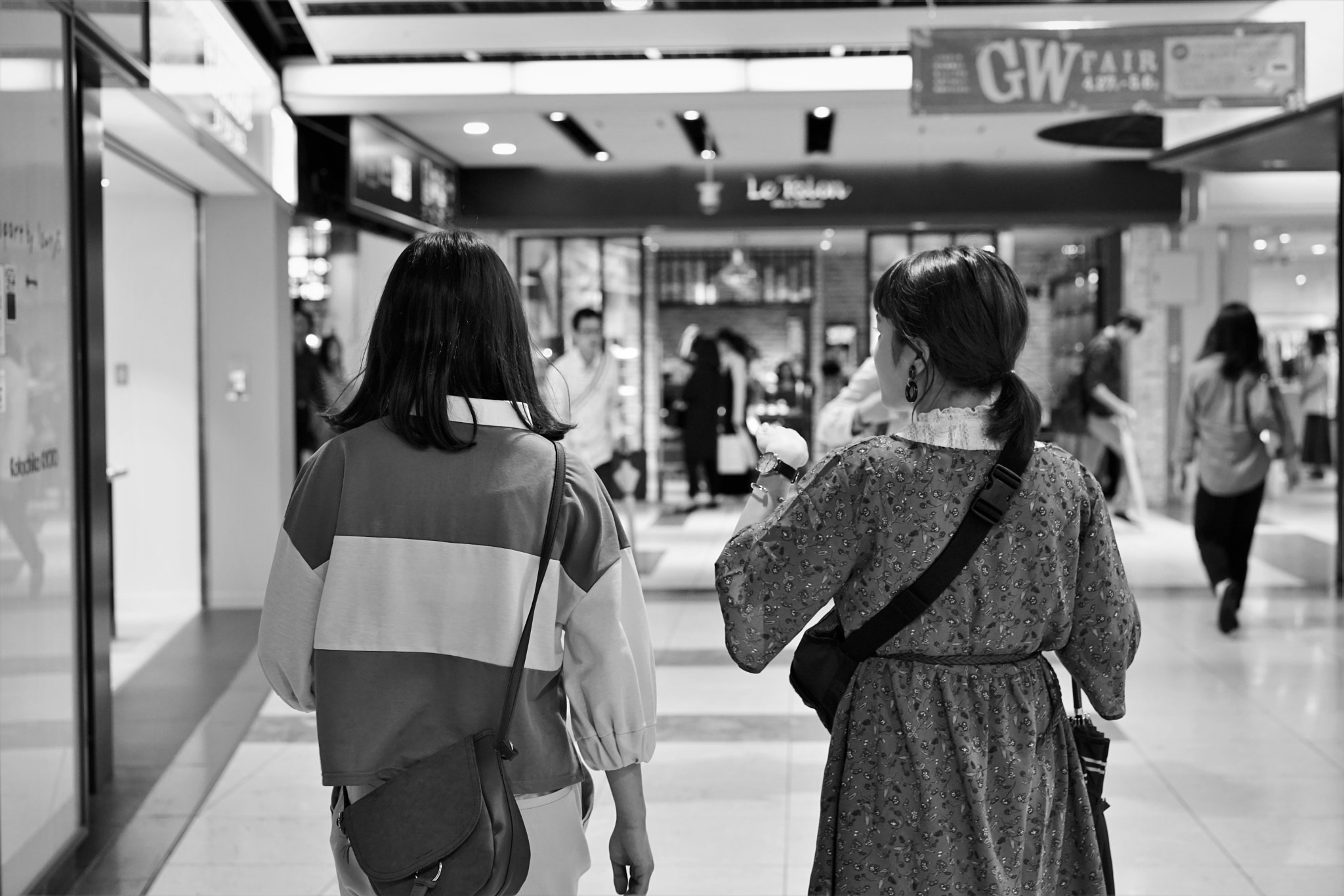 Sony Sonnar T* FE 55mm F1.8 ZA sample photo. At kyoto station photography