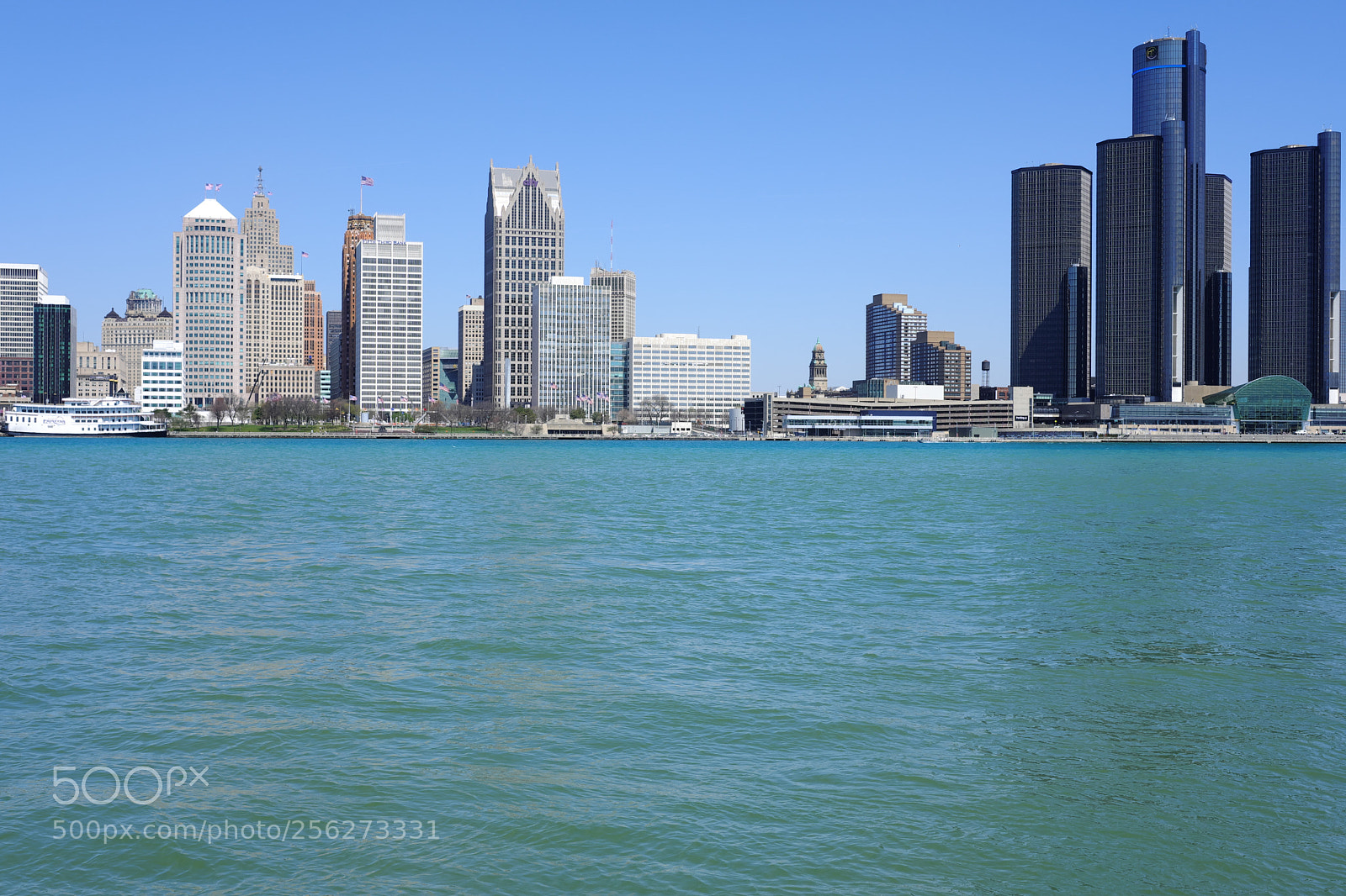 Fujifilm X-T20 sample photo. Detroit skyline photography