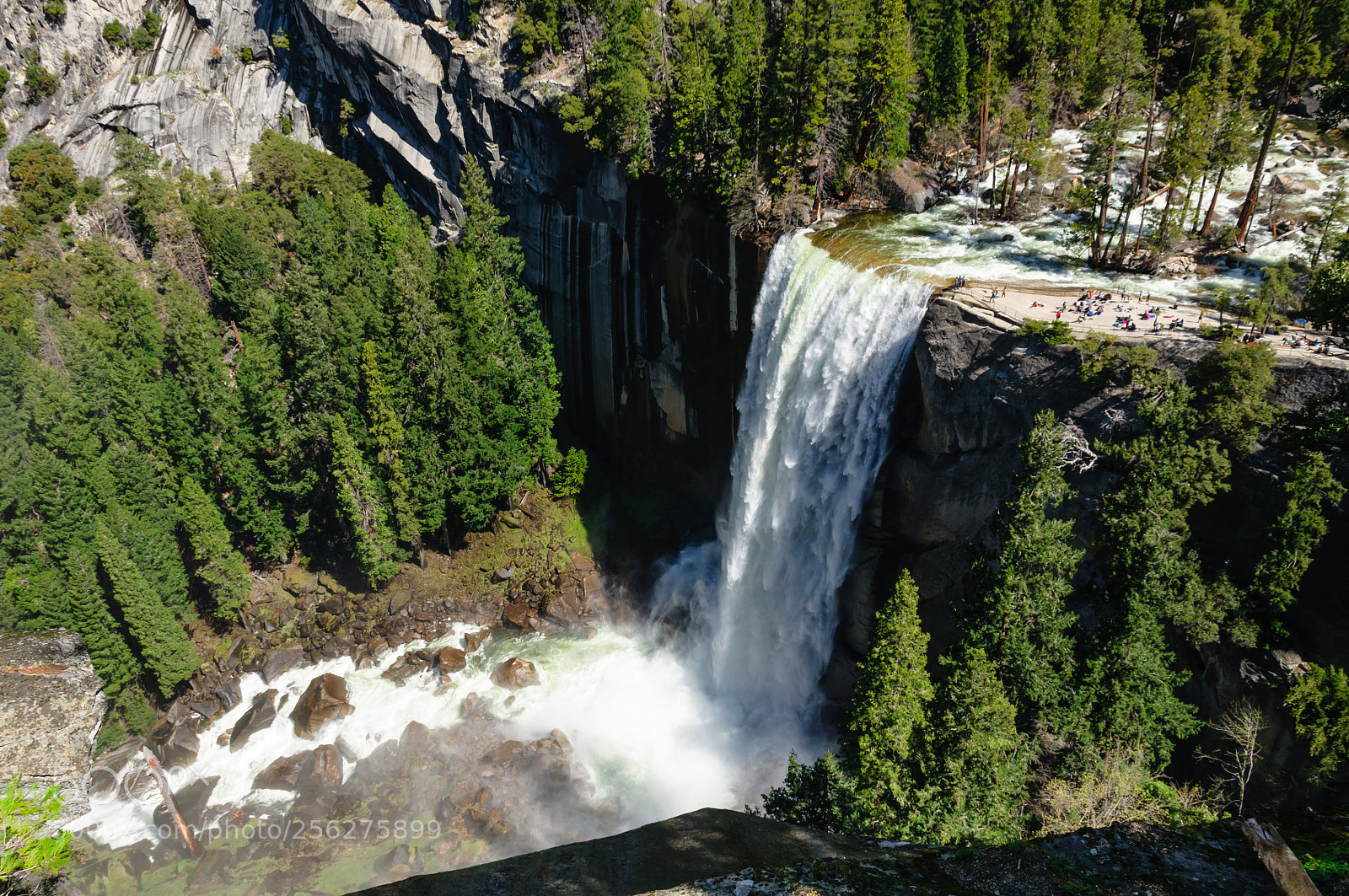 Nikon D90 sample photo. Vernal falls photography