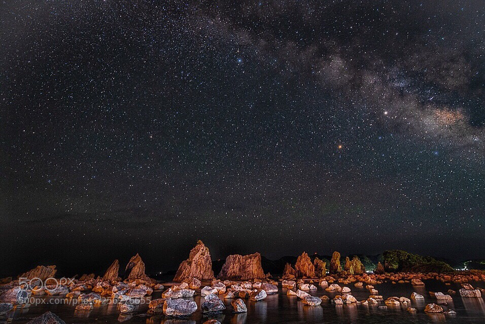 Nikon D850 sample photo. Milky way photography