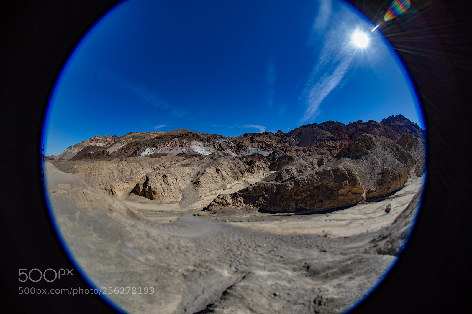 Canon EOS 5D Mark IV sample photo. Artist's palette trail photography