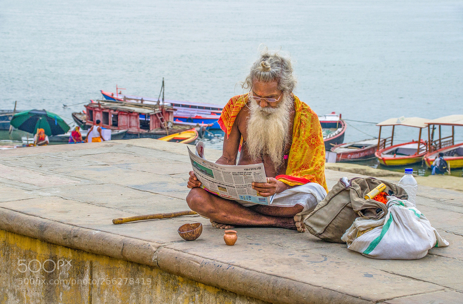 Nikon D7000 sample photo. Ganges news photography