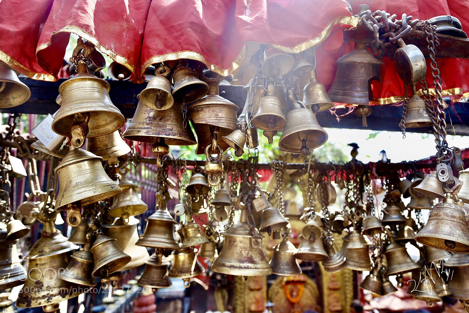 Canon EOS 6D sample photo. Bells in temples of photography